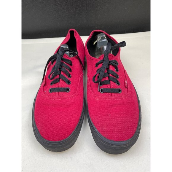 Vans Other - Vans Unisex Jester Red Black Sole Skater Shoes Size M-10.5 W-12 SKU 6194